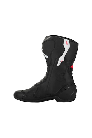 Alpinestars Stella Smx-6 V3 Korumalı Kadın Motosiklet Botu Siyah Beyaz Pembe