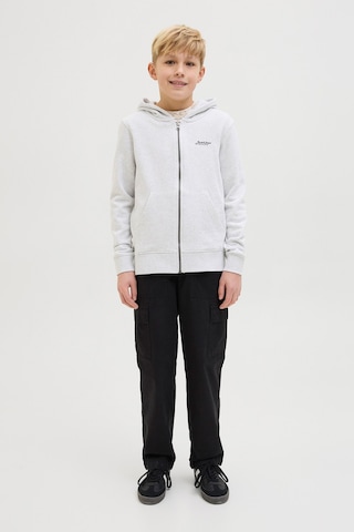 Jack & Jones Jjbeau Sweat Zıp Hood Jnr Gri Erkek Çocuk Sweatshirt 000000000102257559 Gri