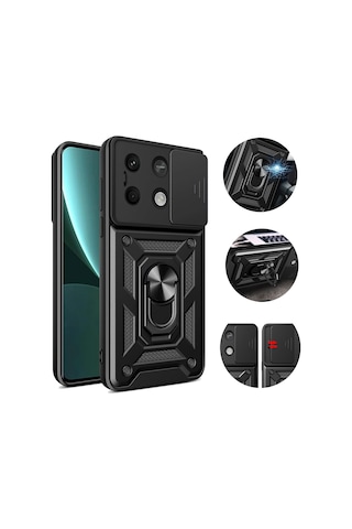 Xiaomi Redmi Note 13 Pro 5g Kılıf Darkman Tank Siyah