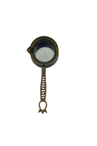 Ludıa 200ml Inox Uyumlu Döküm Cezve 7,5cmx8cm Antik