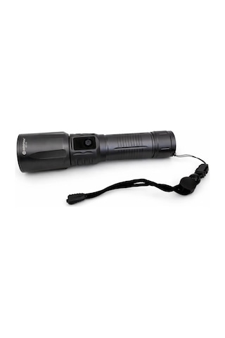 Bedotech Bd-13 15w Tg Led Alüminyum Alaşımlı Zoomlu Type-c Dijital Göstergeli Şarjlı El Feneri Çok Renkli