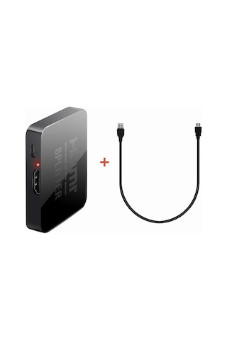 Gplus 4Khd102M Hdmi 2 Port 4K Ultra Hd 2160P Hdcp Mini Splitter