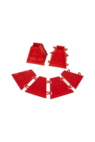 Pasha 500 G Kase İçin Pas Çöreği Kalıbı - 2 Adet 218592366 KIrmızı