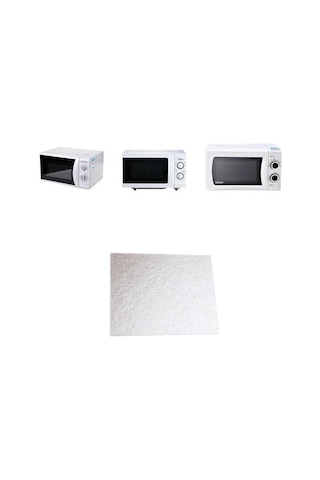 Expermarket Bir Çok Marka İçin Mikrodalga Yansıtıcı Mika Levha Plaka -13x13cm