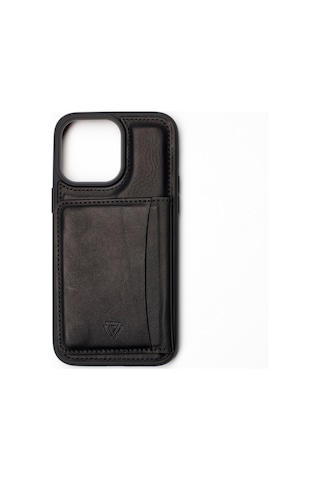 Back Wallet Apple Uyumlu iPhone 12 Pro Max Siyah