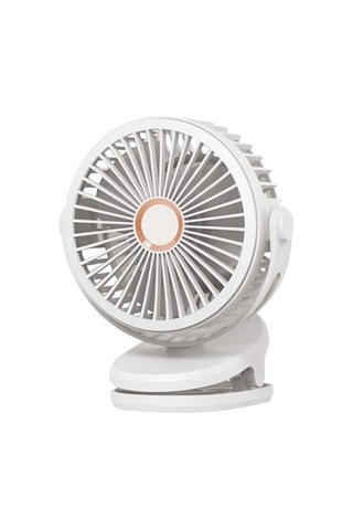 Fan Sessiz Şarj Küçük Klipsli 10000mah Usb Masaüstü 4363 Beyaz
