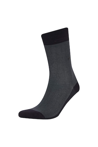 DeFacto Erkek Dikişsiz Metal Pinli Ultra Soft 2'li Bambu Premium Uzun Çorap C2536AXNSNV2