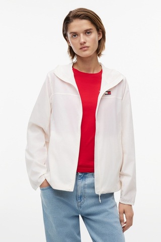 Tommy Hilfiger Tjw Kadın Outdoor Shell Beyaz Ceket-16397