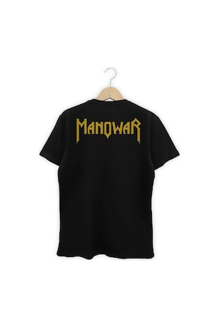 Startmore Manowar Hammer Unisex Tişört Siyah