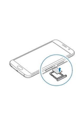 Samsung Uyumlu Galaxy S6 Edge G925 Sim Kart Yuvası Sim Tepsisi Kızağı - (508783550)