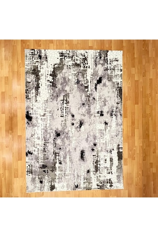 Mermer Desenli 160 X 230 Yün Halı Çok Renkli