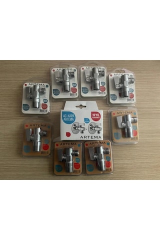 Artema A45200 Filtreli Ara Musluk Krom 10'lu Paket