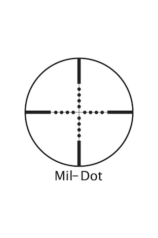 Barska 4x20 Electro Sight Mil-dot M-16 Base Dürbün Siyah