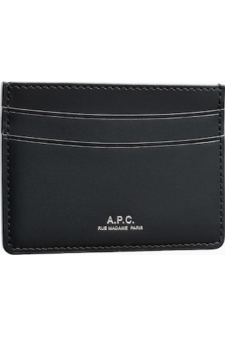 A.p.c André Unisex Deri Kartlık Siyah 4 Ürün Kodu 002718