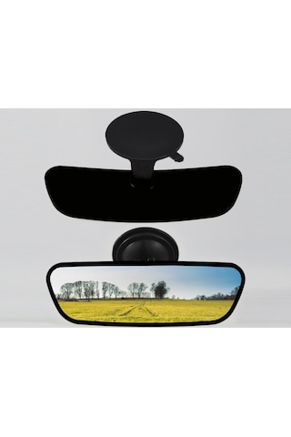 Pırlanta-3 Vantuzlu Universal Dikiz Aynası 17X5 Cm 5