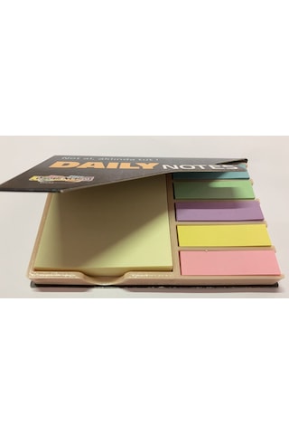 Notyaz Daily Notes Pastel Renkler (Dn-8538)