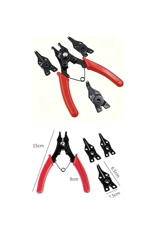 4 In 1 Segman Takımı Sekman Pense Seti 4 Parça Farklı Model Sekma