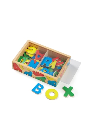 Melissa And Doug Ahşap Mıknatıslı  Harfler