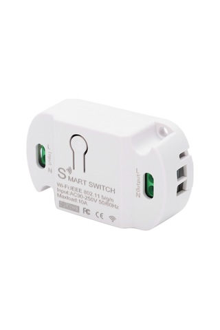 Mufunye Akıllı Wifi Anahtar, Uzaktan Kontrol, Zamanlama Ve Ses Komutu İle Ev Aletlerini Yönetin 90-250v, 10a