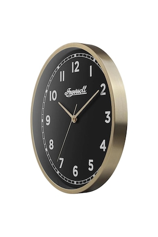 Ingersoll Ic002gb Duvar Saati Siyah
