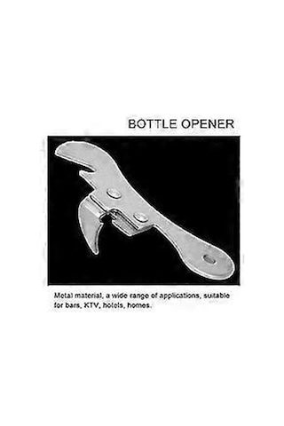 Adet Şişe Açacağı - Konserve Açacağı Mutfak Eşyaları Aletleri Yaratıcı Mutfak Aksesuarları - Gümüş-9,5 2,5 Cm Diğer