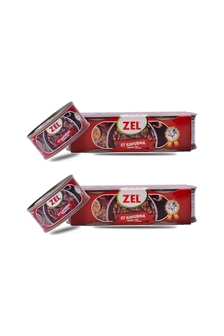 Zel Dana Et Kavurma Konserve 2x80 Gr X 2 Adet