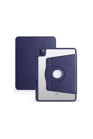 Apple Uyumlu iPad 10.9 2022 10.nesil Kılıf Termik Kalem Bölmeli Dönebilen Standlı Kılıf