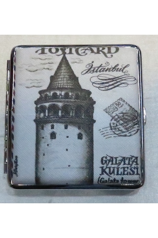 Sigara Tabaka(Kısa Sigara)9.50cm/9.50cm BoyutlarındaGALATA KULESİ