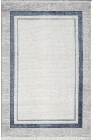 Zen Antrasit Yumuşak Dokulu Halı Kilim Salon Mutfak Dokuma Makine Halısı Renkli