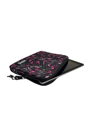 Jacbag Pembe Geometrik Kız Çocuk/kadın Tablet Çantası/kılıfı Suya Dayanıklı Malzeme Tablet Kılıfı