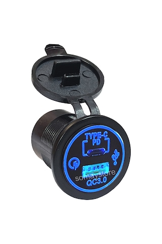 Marin Pano Tip Usb 3.0 + Type-C Soketi 12-24V