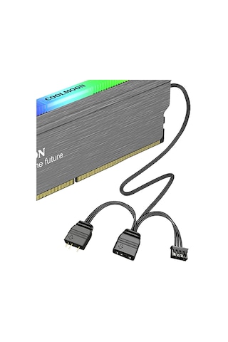 Dolıty Ram Için Soğutucu Radyatör Ddr3 Ddr4 Bellek Isı Gri