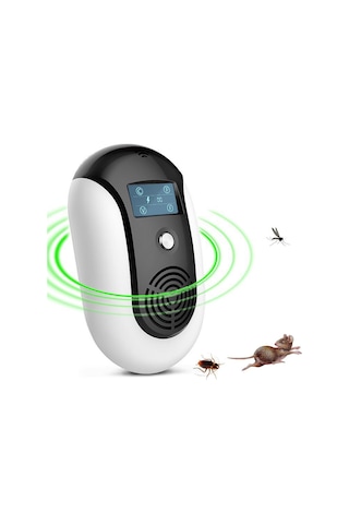 Hallow E21818b-EU Ultrasonik Haşere Kovucu Siyah