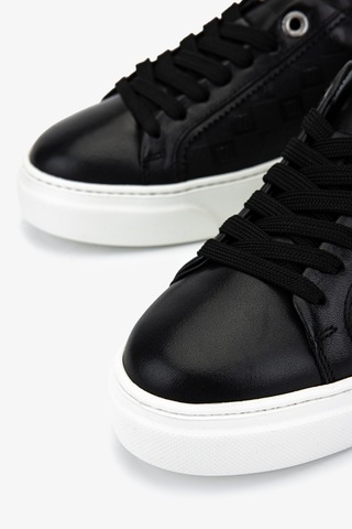 Valmenti Kadın Hakiki Deri Siyah Sneakers & Spor Ayakkabı 04 Val-502 Bn Ayk Sk25-26 Sıyah Nappa Siyah