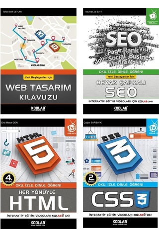 Kodlab Yayın Hızlı Ve Kolay Web Tasarım Seti 2