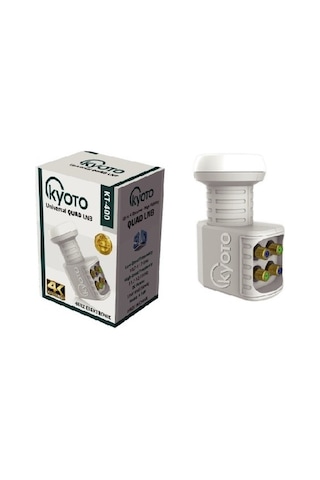 Kyoto Kt 400 Quad Üniversal Bağımsız Dörtlü Lnb