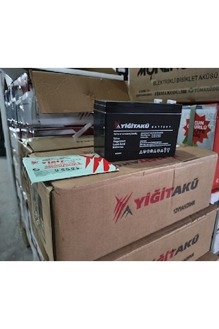 Yiğit12v 9ah Agm Akü Ebatlar: 150x65x90mm 2026 Üretim