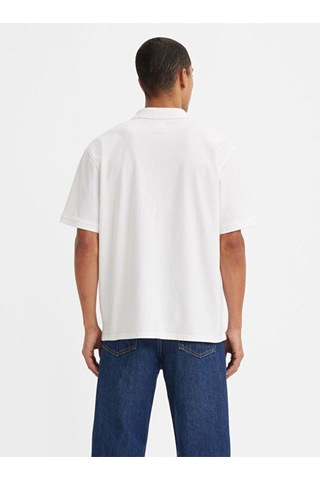 Levi's Relaxed Authentic Polo T Shirt A6735-0000-5139 Beyaz