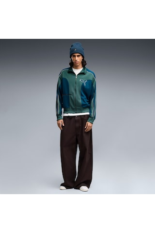 Puma T7 Track Erkek Ceket 636735-36 Mavi