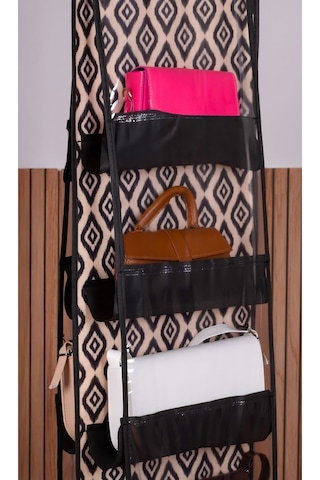 10 Cepli Dolap Içi Çanta Ve Ayakkabı Düzenleyici Bej