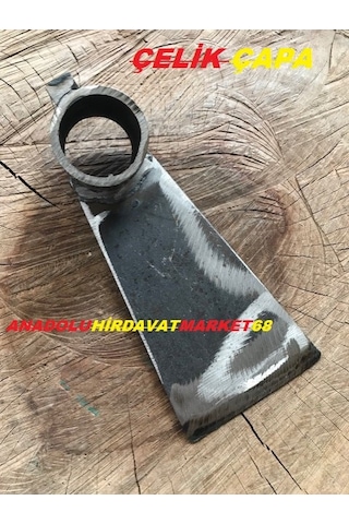 Bcn Çelik Bahçe Çapası Saplı Dar Agızlı Çelik Çapa El Yapımı