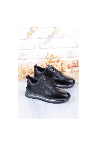 Pepita M112 Rahat Esnek İç Ve Dış Hakiki Deri Erkek Ayakkabı Siyah