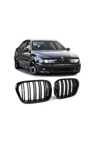 Bmw E39 M5 Ön Böbrek Panjur Piano Black 5 Serisi