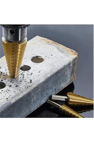 Zhltools 6 Parça Kademeli Matkap Ucu Seti