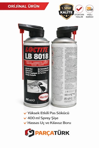 Loctıte Lb 8018 Kafalı Pas Sökücü Sprey 400gr. 1 Adet