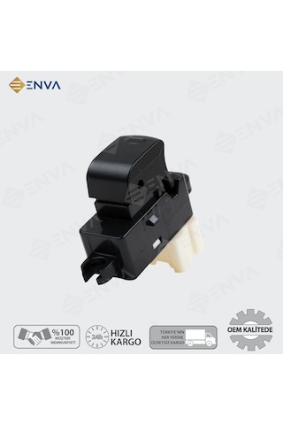 Nissan Qashqai Tekli Cam Açma Düğmesi Anahtarı 2007-2013 ışıklı Nissan Qashqai Tekli Cam Açma Düğmesi Anahtarı 2007-2013 ışıklı