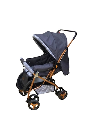 Vavbaby Dual Comfort Line Çift Yönlü Bebek Arabası Gri-gold