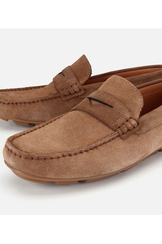 Hotiç Erkek Süet Deri Açık Kahverengi Comfort Günlük Loafer 02ayh319460a420 02ayh319460a420