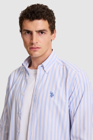 U.S. Polo Assn. U.s. Polo Assn. Erkek Mavi Gömlek Desenli 50324674-vr036