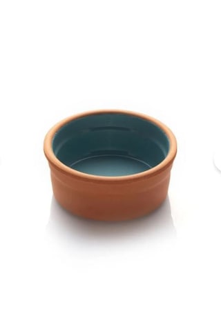 Viapot Florya Güveç Kase 150 Ml - Içi Renkli Sırlı 4 Adet Çömlek 9,5cm 4,5cm Kahverengi